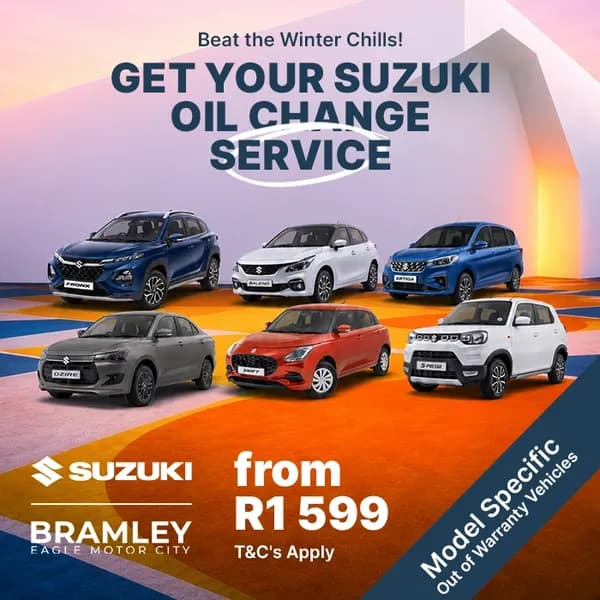 Suzuki Oil Change Service Offer — Eagle Suzuki special offer