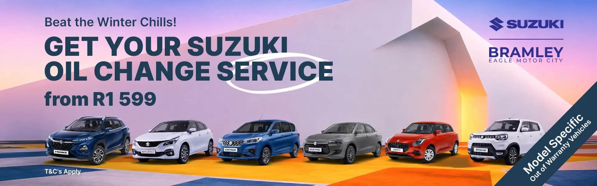Eagle Suzuki homepage promo slide 1